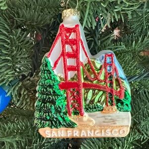 San Francisco Golden Gate Bridge Ornament